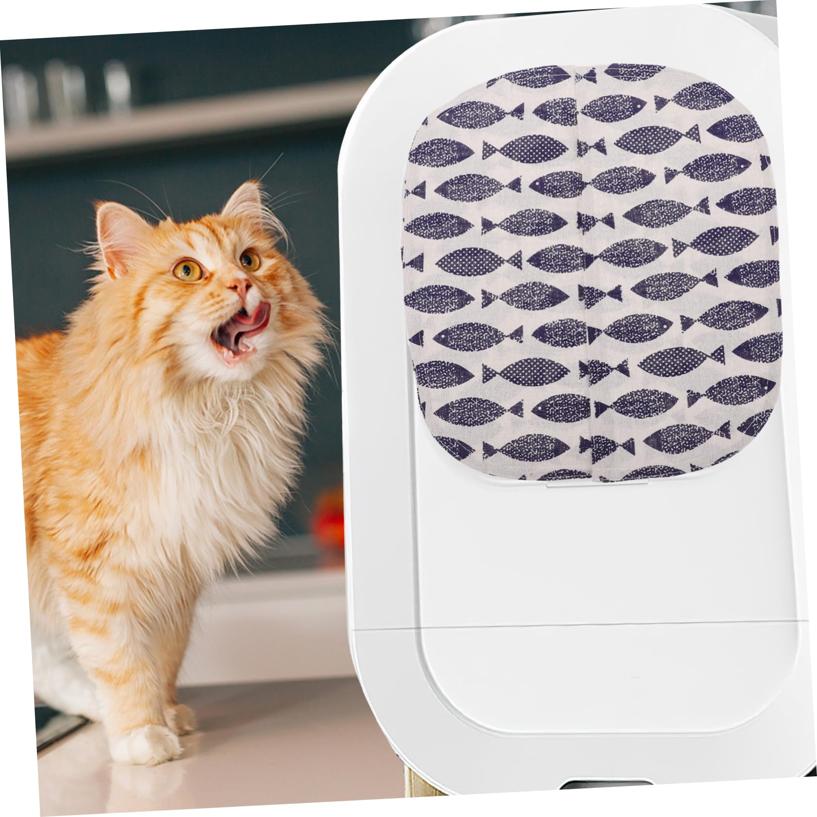 Türvorhang Für Selbstreinigende Katzentoilette – Stylischer Schutz Vor Streu