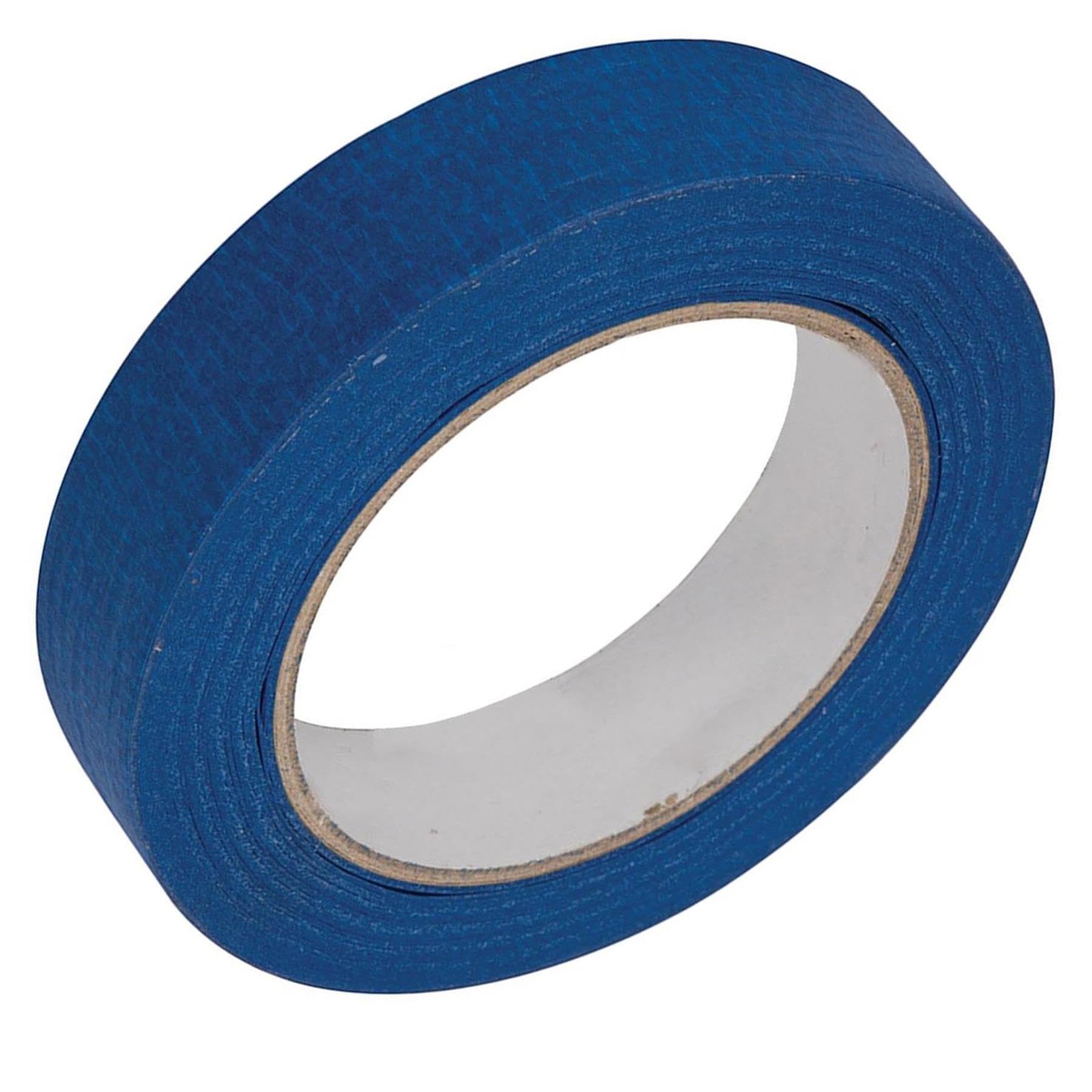 Dapetz® - Cinta adhesiva adhesiva (48 unidades, 25 mm x 50 m), color azul