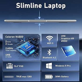 Amazon.com: Laptop Computer, 15.6 Inch Lap Top PC 2025, Win