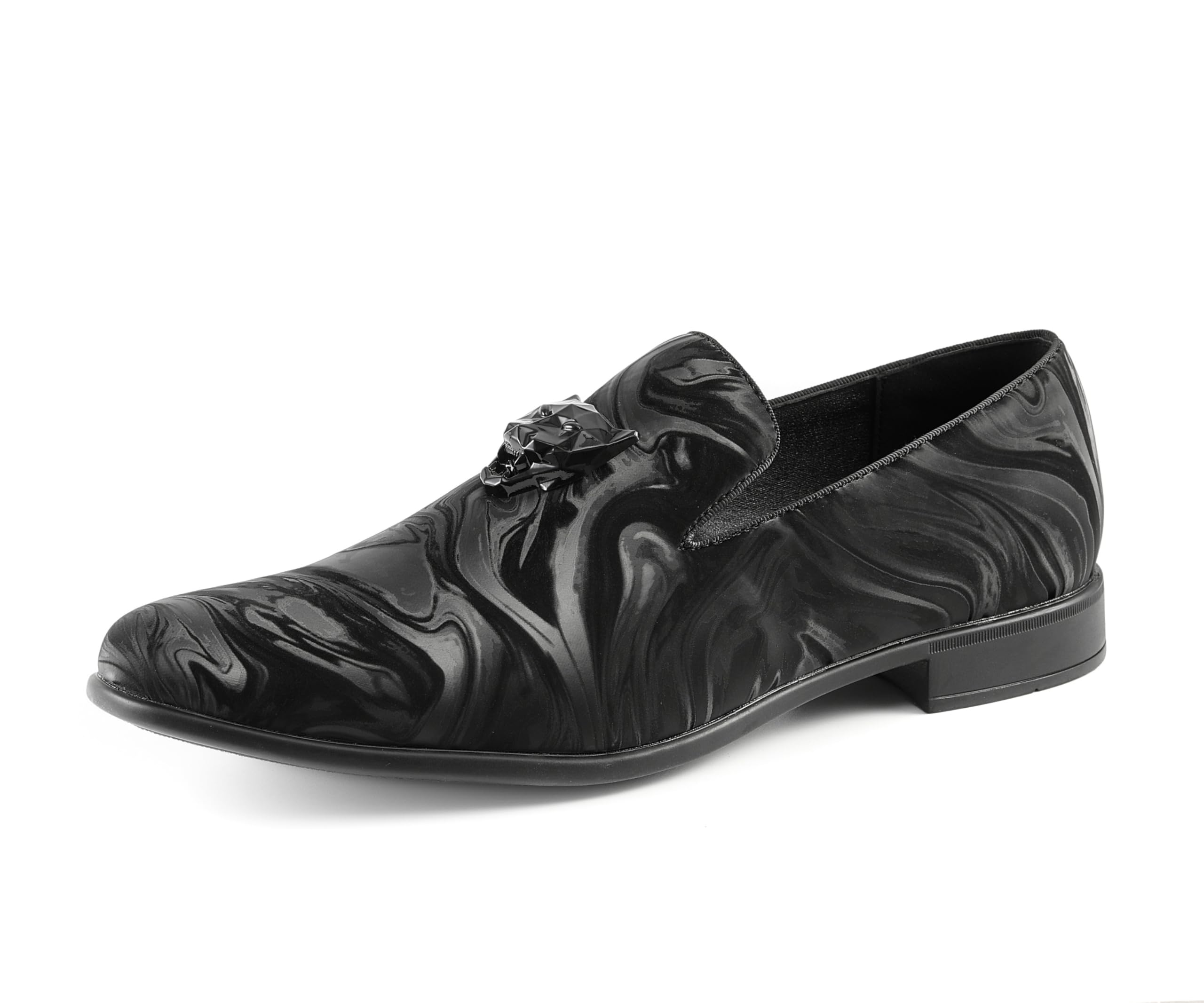 Amali King Velvet Loafers