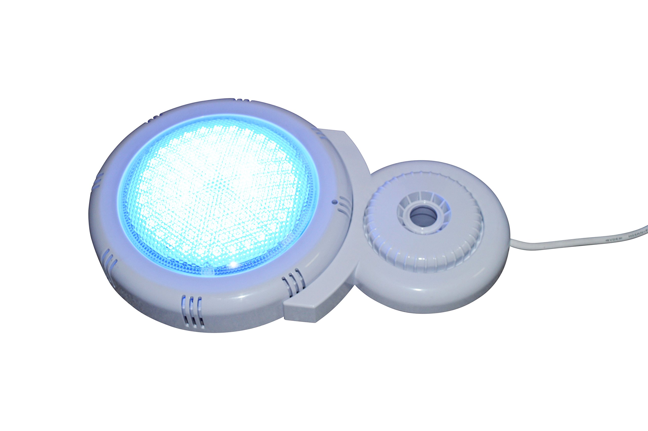 LED RGB Unterwasser - Scheinwerfer für Pool Schwimmbad Stahlmantelbecken