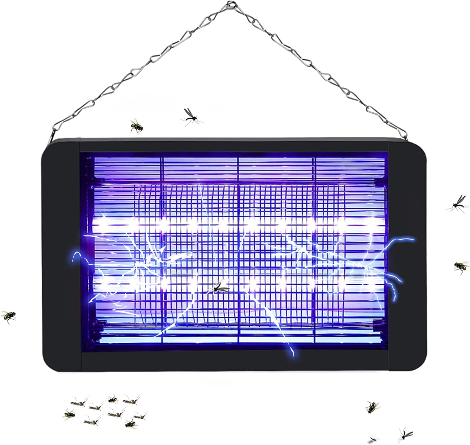 TDOO Powerful 20W Electronic Indoor Insect Killer, Bug Zapper, Fly Zapper, Mosquito Killer Home Restaurants Kitchen Garden (D)