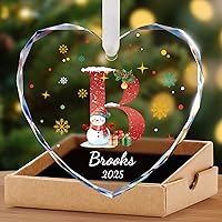 Vista 15 de Adornos de Navidad personalizados para la familia 2025, adornos de foto personalizados para el árbol de Navidad, adorno de foto, decoración de árbol