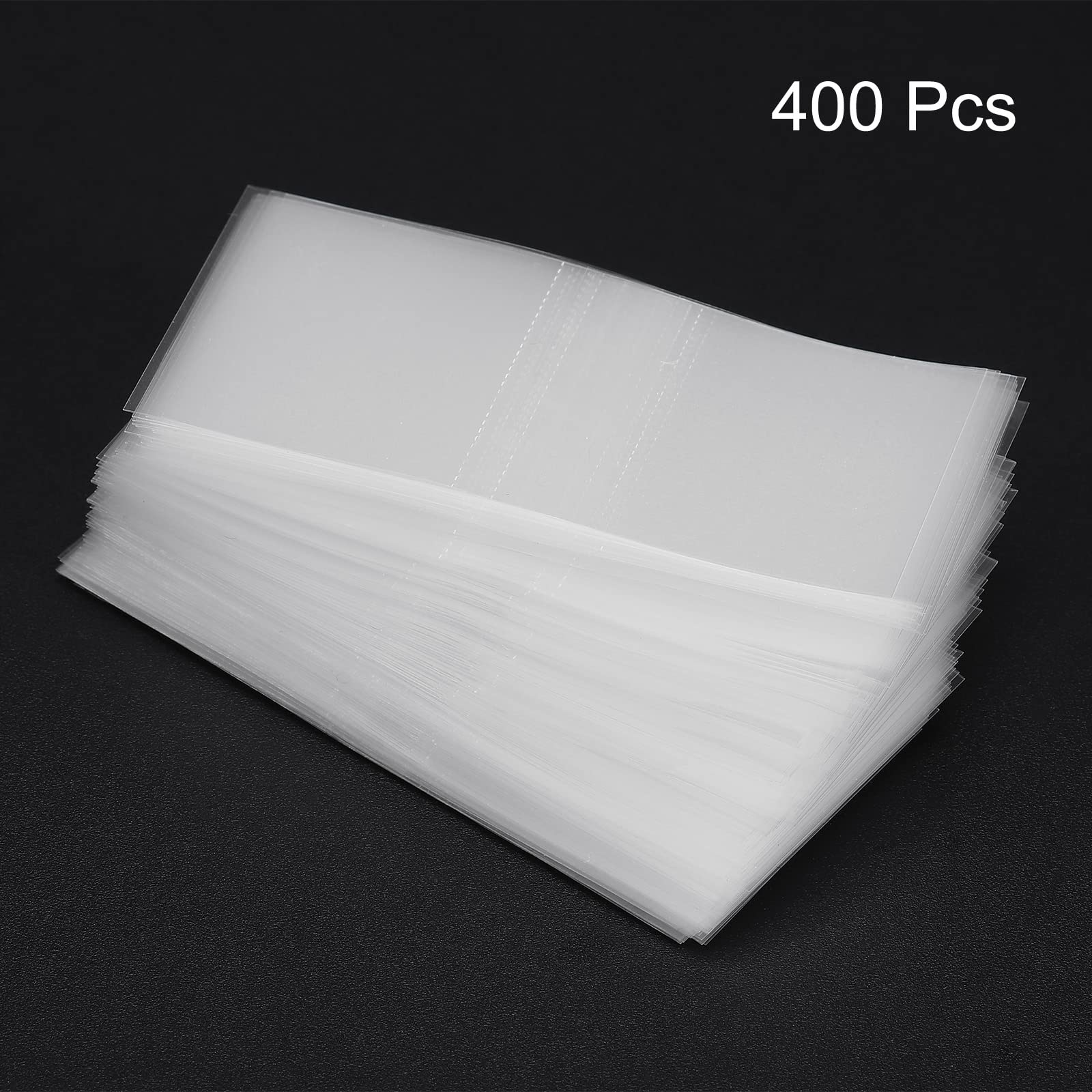 PATIKIL Bandes De Rétraction Perforées PVC 62x30mm – Lot 500 Pièces Pour Bouchons 35-38 Mm