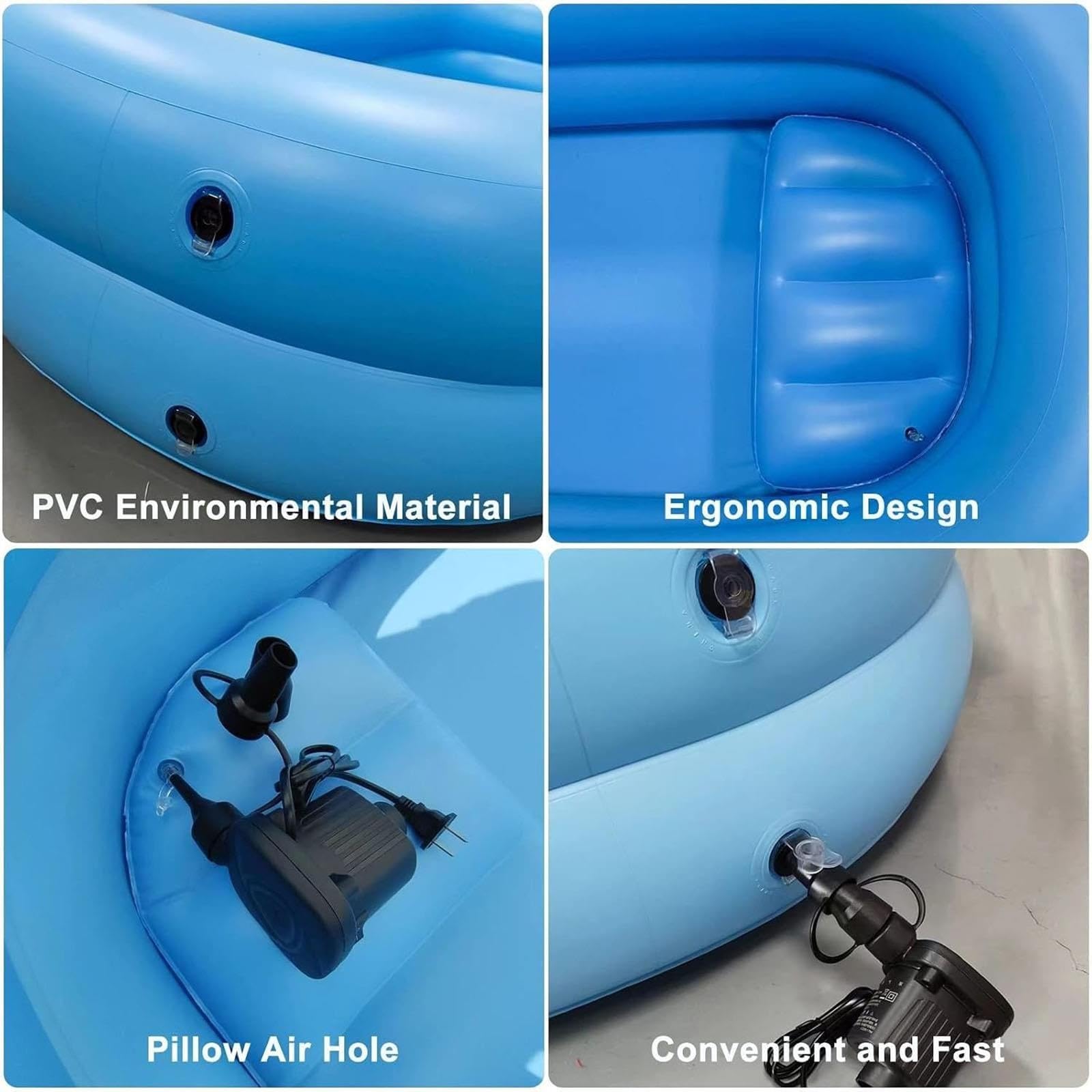 Bañera Inflable Médica, Bañera Inflable, Kit De Bañera De Ducha