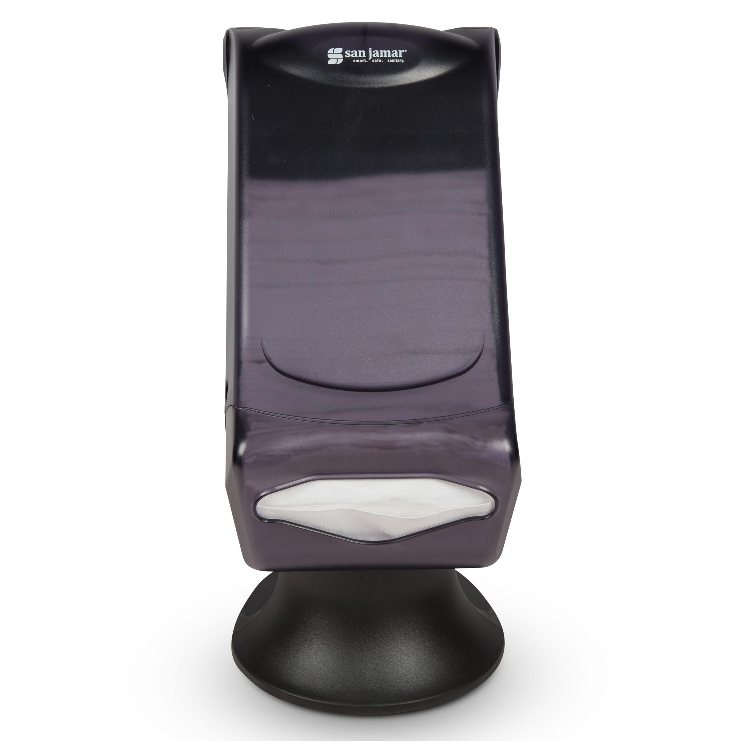 San Jamar - H5005STBK H5005S Dispensador de Servilletas Venue Fullfold Control con Soporte, 441 mm H x 203 mm W x 330 mm, D,Capacidad 500, Negro Perla