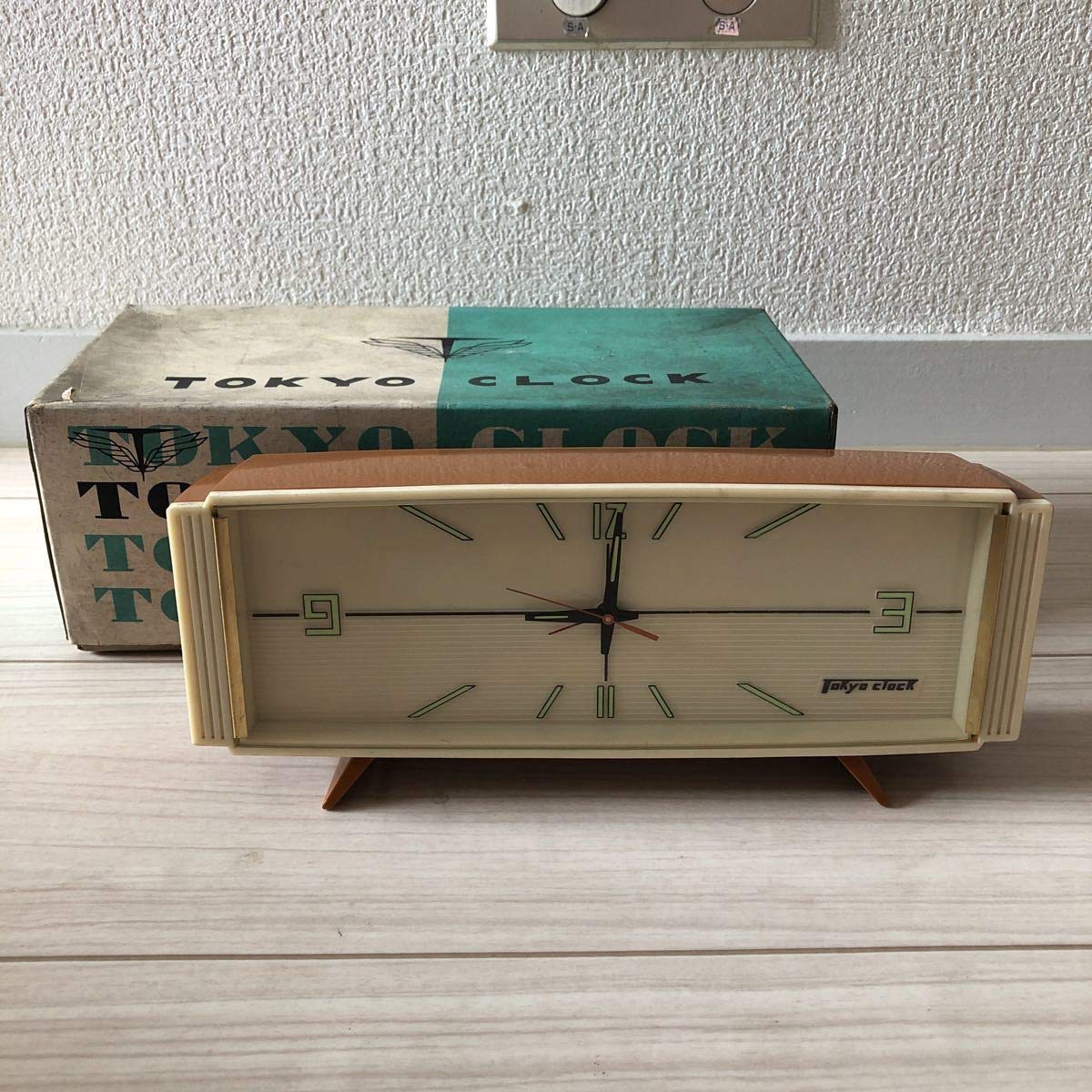 Amazon.co.jp: 昭和レトロ 60年代 東京時計TYO CLOCK モナリザ