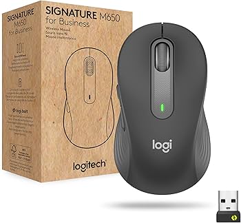 ロジクール Signature for Business M650 8セット Logitech Assinatura M650 para mouse sem fio empresarial, para mãos