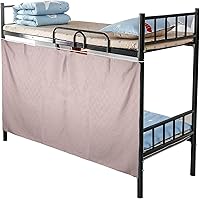 Vista 9 de Carpas Cortinas para Cama Litera Twin Individual de Dormitorio, Cortinas Opacas a Prueba de Polvo para Debajo de la Cama, Cortinas de Privacidad 2
