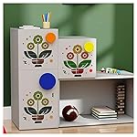 Kayra Decor Flower Pot Wall Painting Stencil – Size 12 inch x 12 inch.