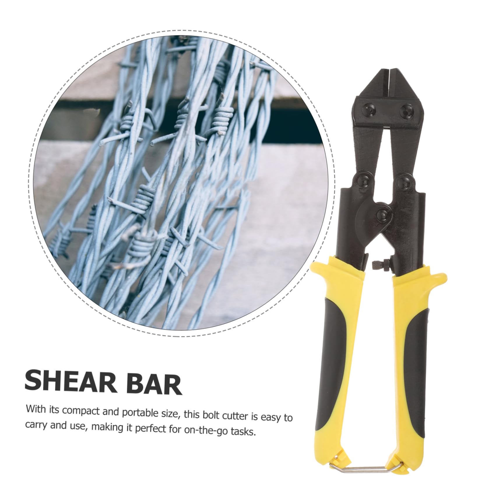 OKUMEYR Heavy Duty Rods Cutter Wire Cutters Pliers for Professionals Mini Clamp