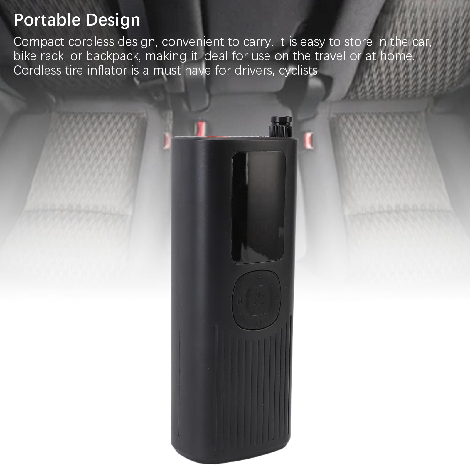 Pongnas Gonfiatore per Pneumatici Senza Fili 120 PSI, Pompa Portatile con