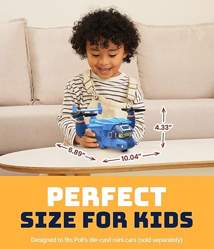 Miniatura 67 de Robocar Poli, Poke - Autos de juguete de metal, excavadora, vehículos de construcción, camión de juguete, regalos de cumpleaños para niños y niñas