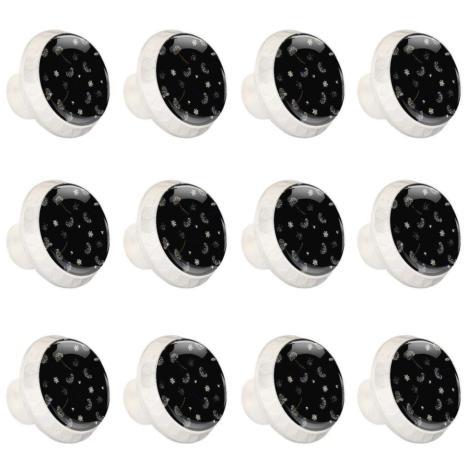 Poignées de tiroir pingouins dansants en cristal pour armoire de salle de bain