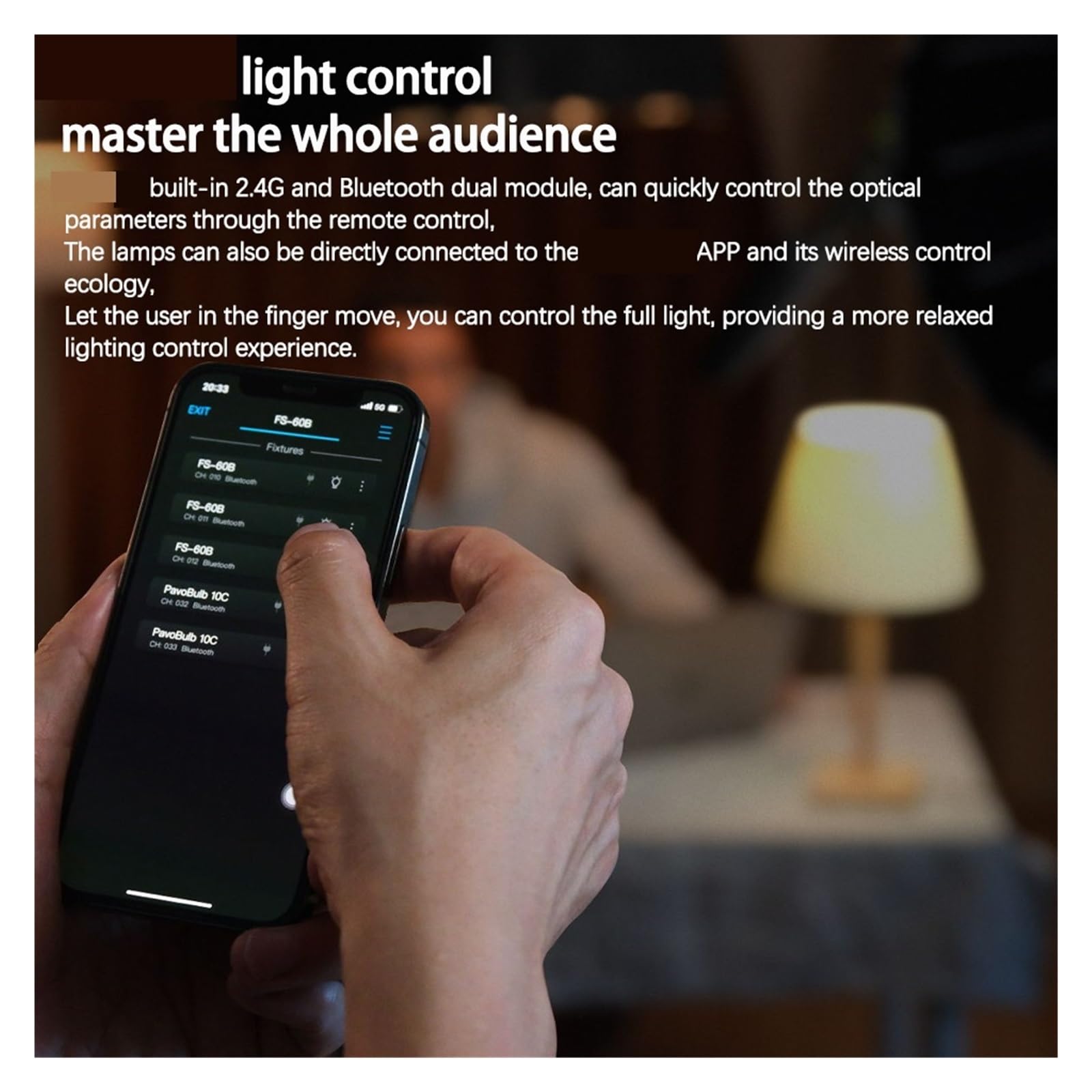 Dwukolorowe Światło Wypełniające 70W 2700-6500K, Obsługa Zdalnego Sterowania, Reflektor Zewnętrzny, Monolight COB DoskonałA Jasność