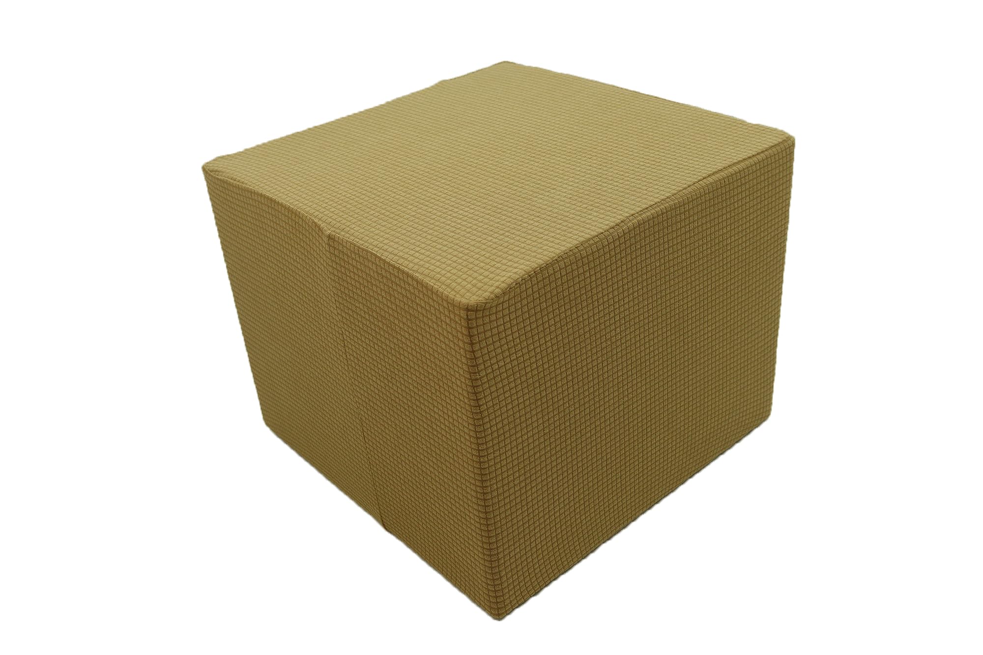 Hockerbezug Quadratisch, Schonbezug für Hocker Bezug, Ottomane überzug, 40x40 45x45cm
