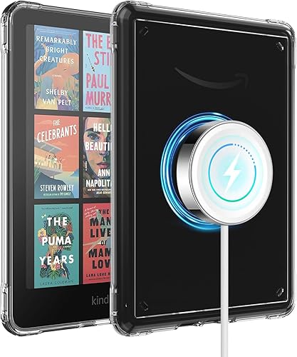 Vista 11 de MoKo Funda para Kindle Paperwhite de 6.8" (11ª generación-2021) y Kindle Paperwhite Signature Edition, ultra transparente, suave, flexible