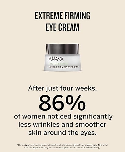 Miniatura 2 de AHAVA Crema para ojos reafirmante extrema reafirma, hidrata, suaviza y reduce las arrugas del área de los ojos, enriquecida con complejo extremo,