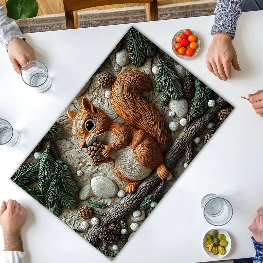 Puzzle Animali, Puzzle 1000 Pezzi per Adulti, Regalo Donna/Uomo -2617
