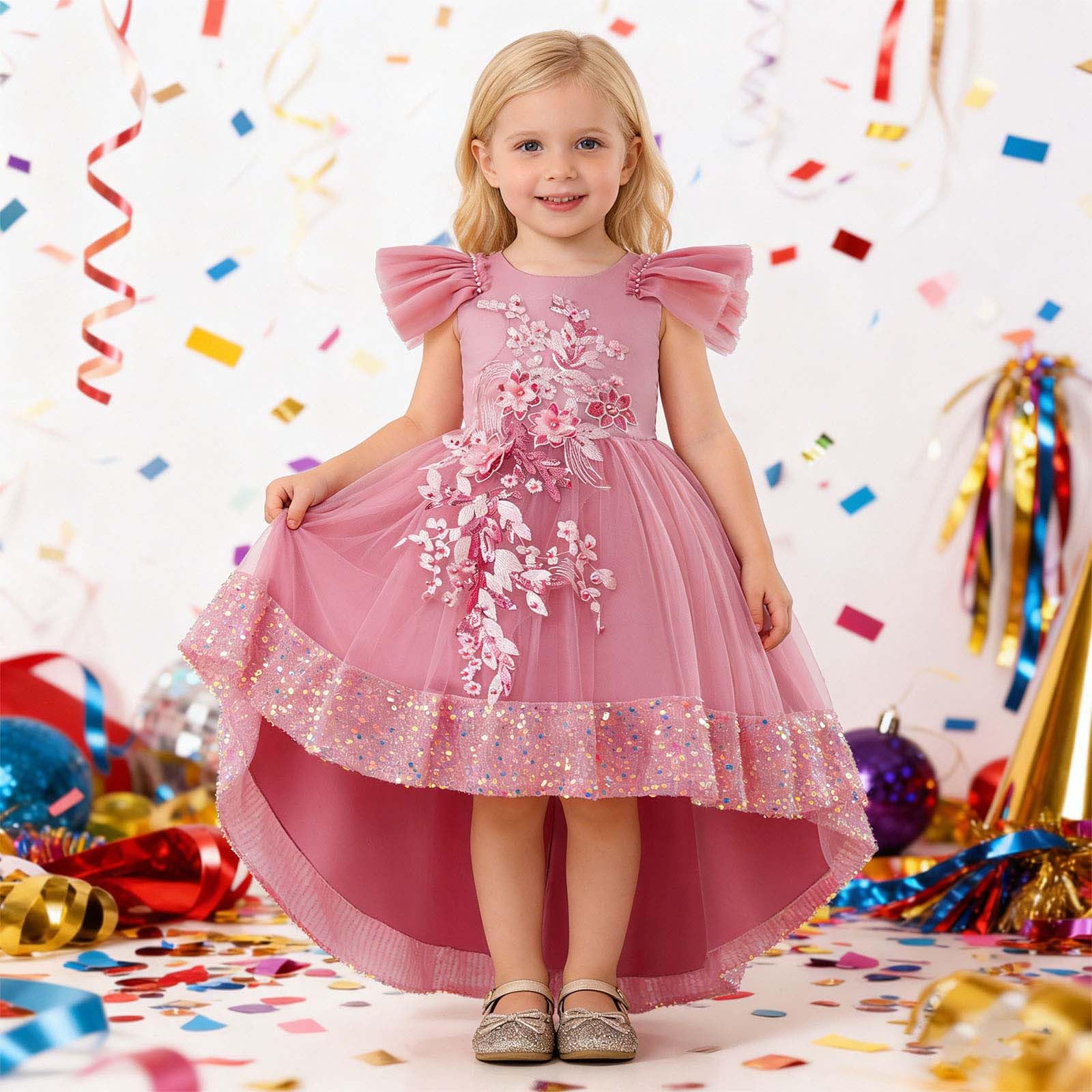 Genérico Tutu Ballet Niña Tutu Niña Falda para el día a día Vestido Festivo con Falda Multicapa Vaporosa, Tutú Versátil Carnavales, Primavera Y Celebraciones Al Aire Libre