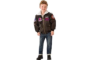 Rubie's Top Gun Child's Costume Bomber Jacket: Role-Play as Maverick!