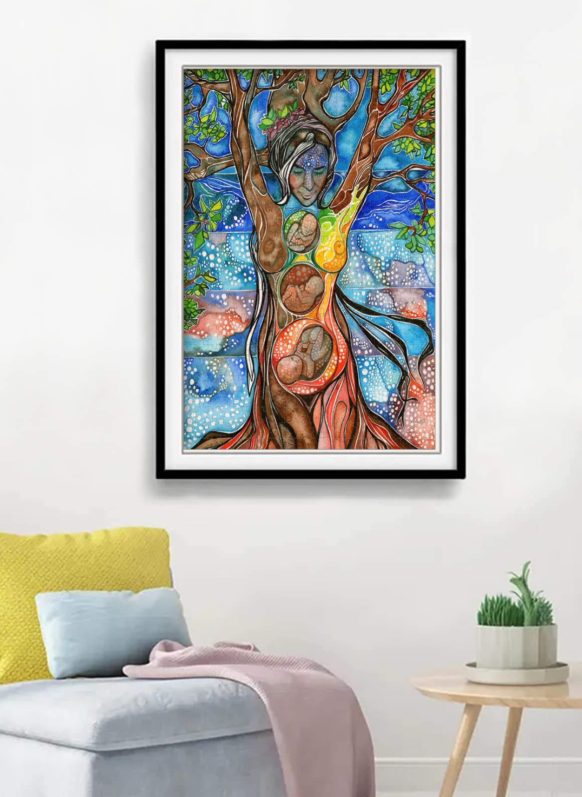 Puzzle per adulti in legno da 1500 pezzi Arte dell'albero della madre Regalo Decorazione per feste di intrattenimento per il tempo libero