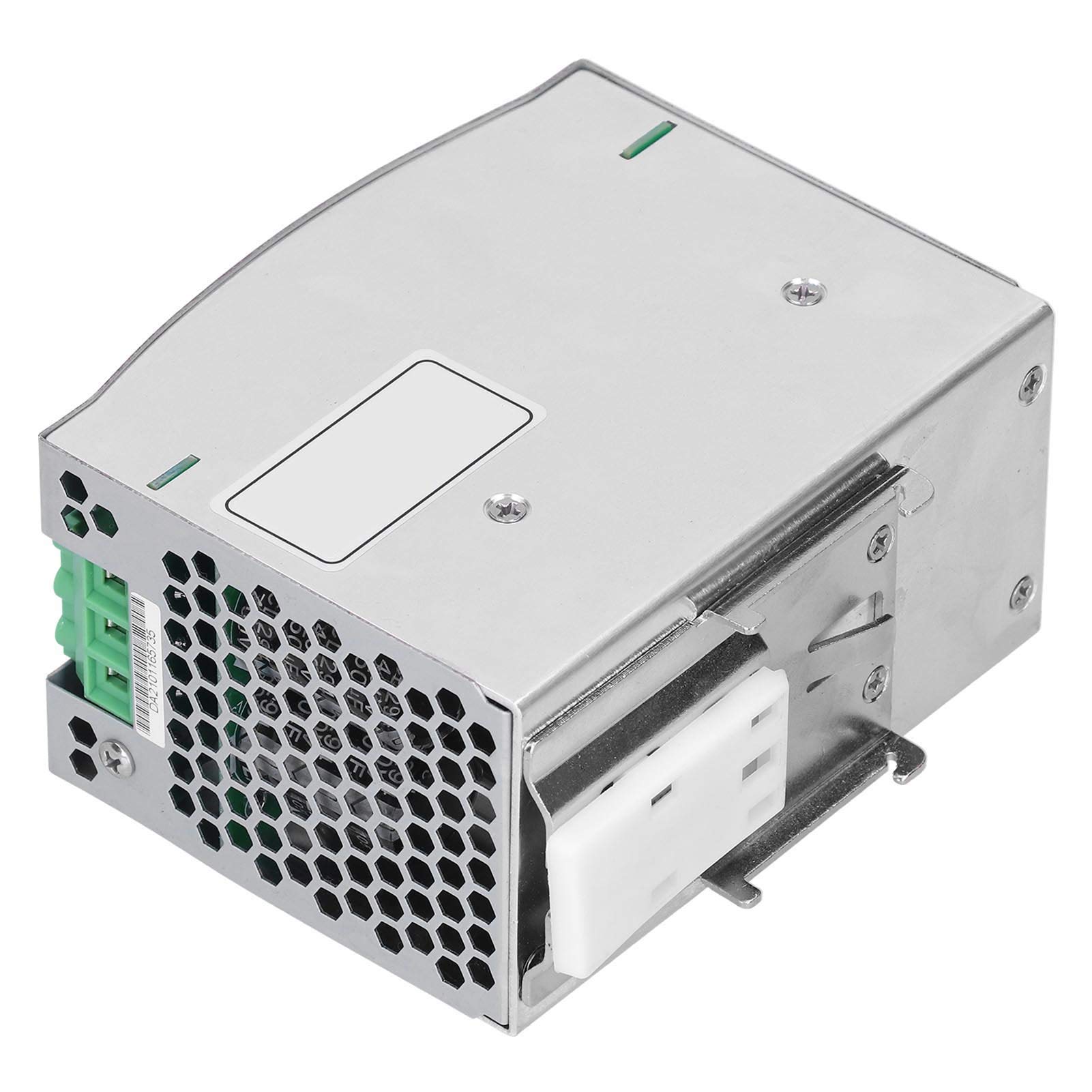 Zasilacz na szynę DIN, zasilacz impulsowy na szynę DIN BERM 24V5A 120W Adapter do sterownika Napięcie Sprzęt DR‑120-24 Pasuje do laboratorium, szkoły, domu, naprawy elektroniki DIY