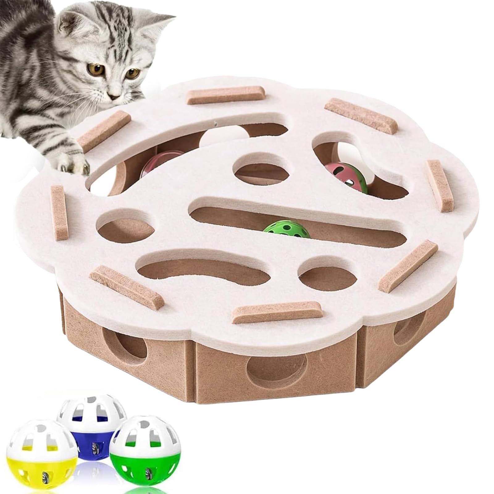 Soin des griffes et amusement en autonomie pour chat contre l'ennui et le stress