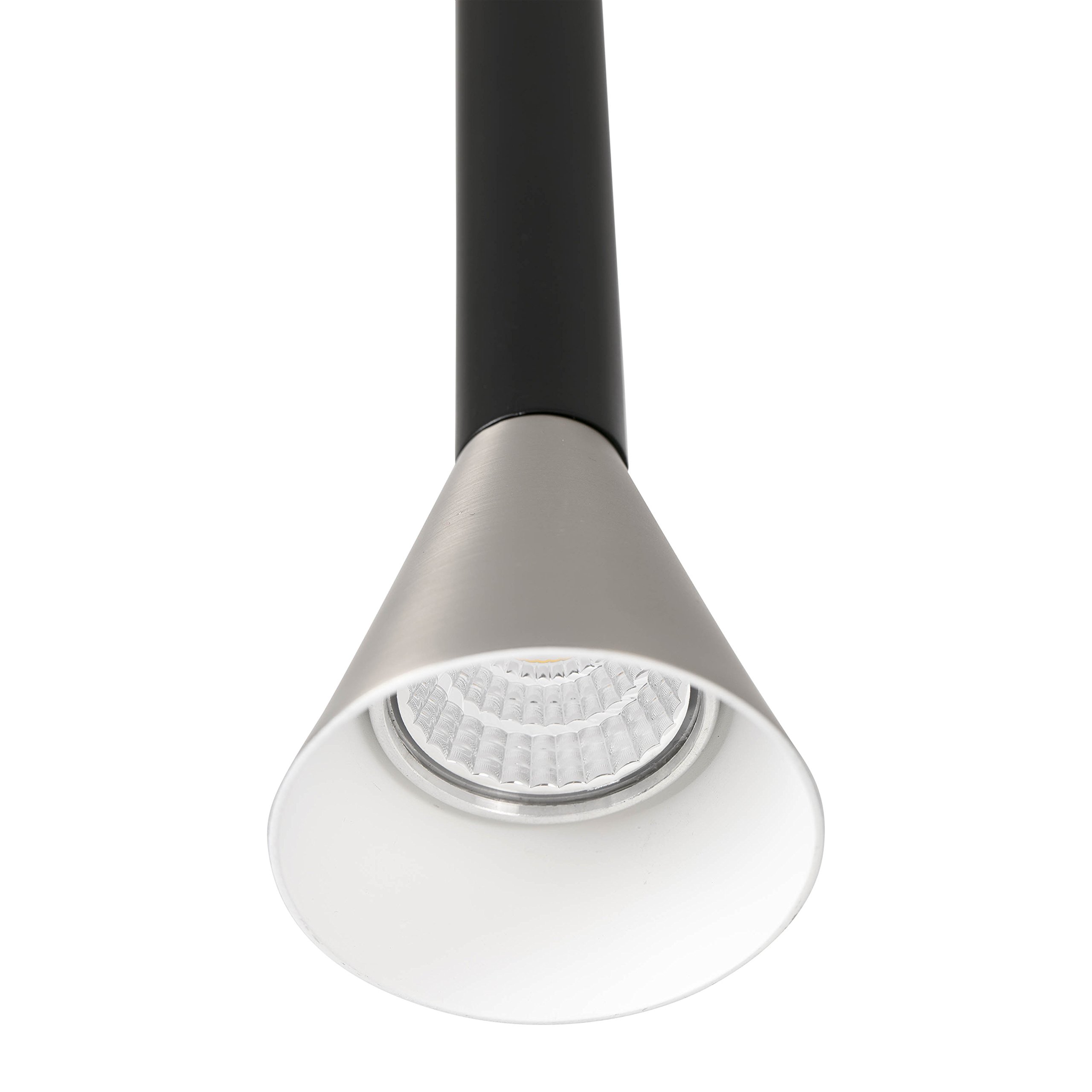 FARO BARCELONA 64222 - DANKA LED Lampada a sospensione nichel opaco