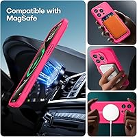 Vista 189 de ImpactStrong Magnetic Guard Designed for iPhone 14 Pro Max Case [Camera Protection] [Military Grade Drop Tested] [Compatible with MagSafe] Slim Black