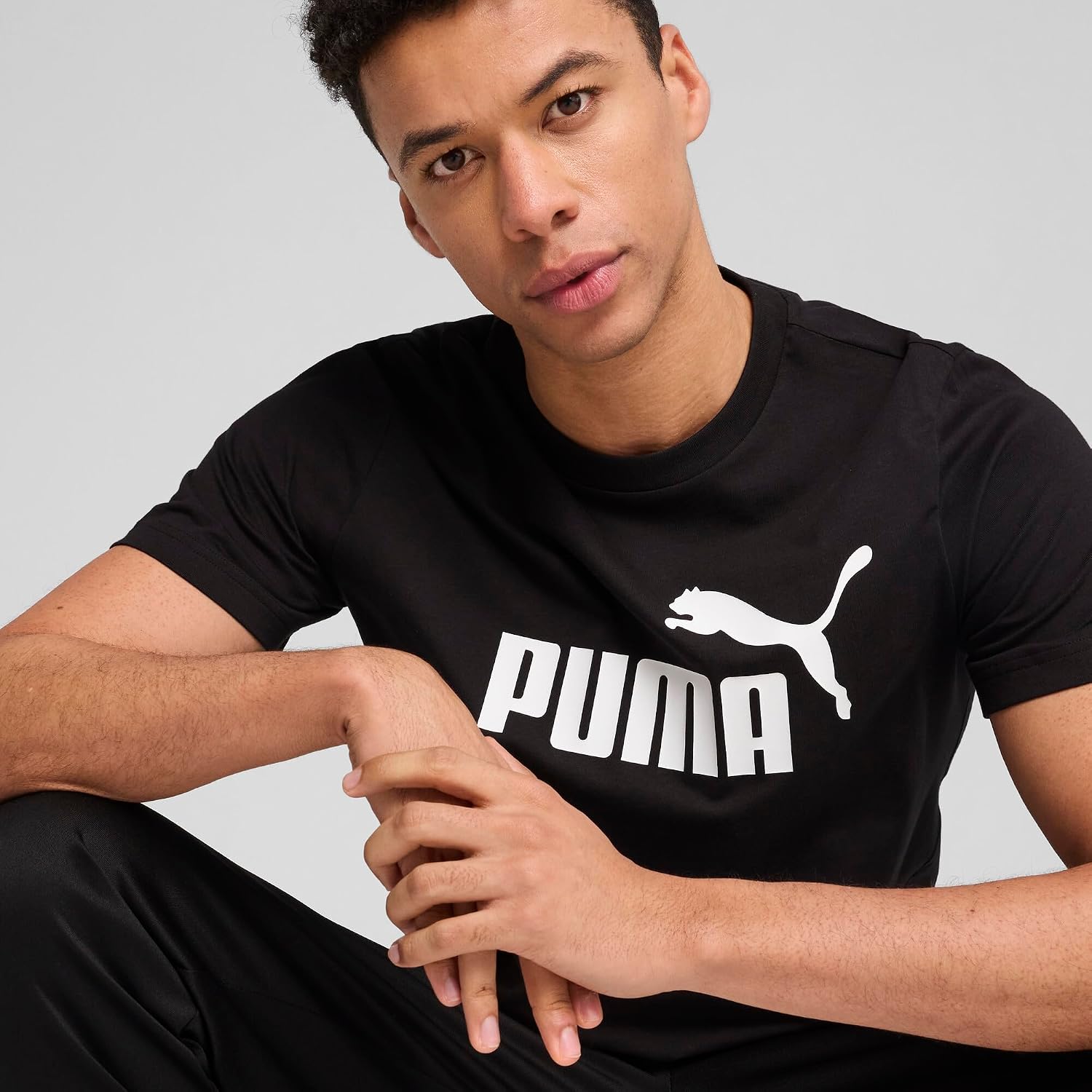 PUMA mens ESS No.1 Logo Tee SHIRT 2026 - view 5