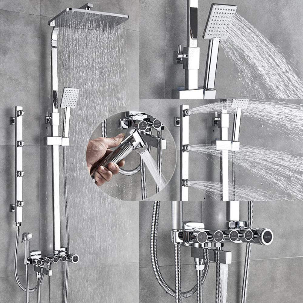 Ensemble de robinets de douche pour une expérience spa relaxante à la maison