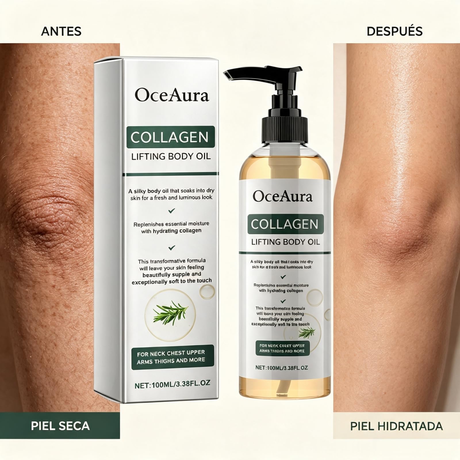 Oce Aura Collagen Lifting Body Oil Original
