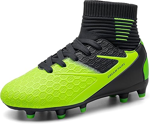 DREAM PAIRS - Zapatos de fútbol para niños y niñas pequeños y grandes