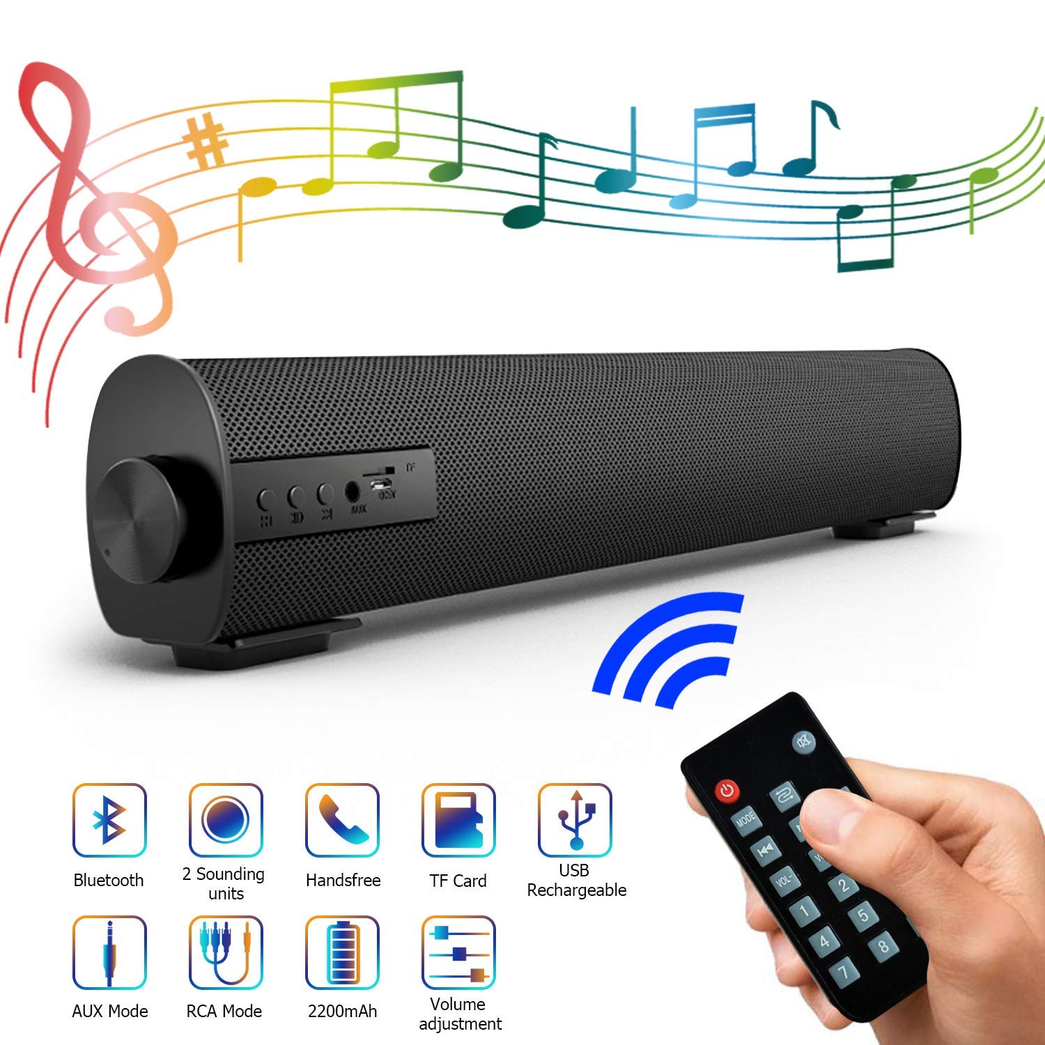 portable soundbar for tv