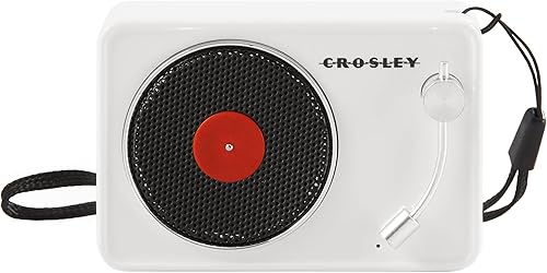 Miniatura 2 de Crosley CR3029A-WH - Mini altavoz portátil con Bluetooth, color blanco
