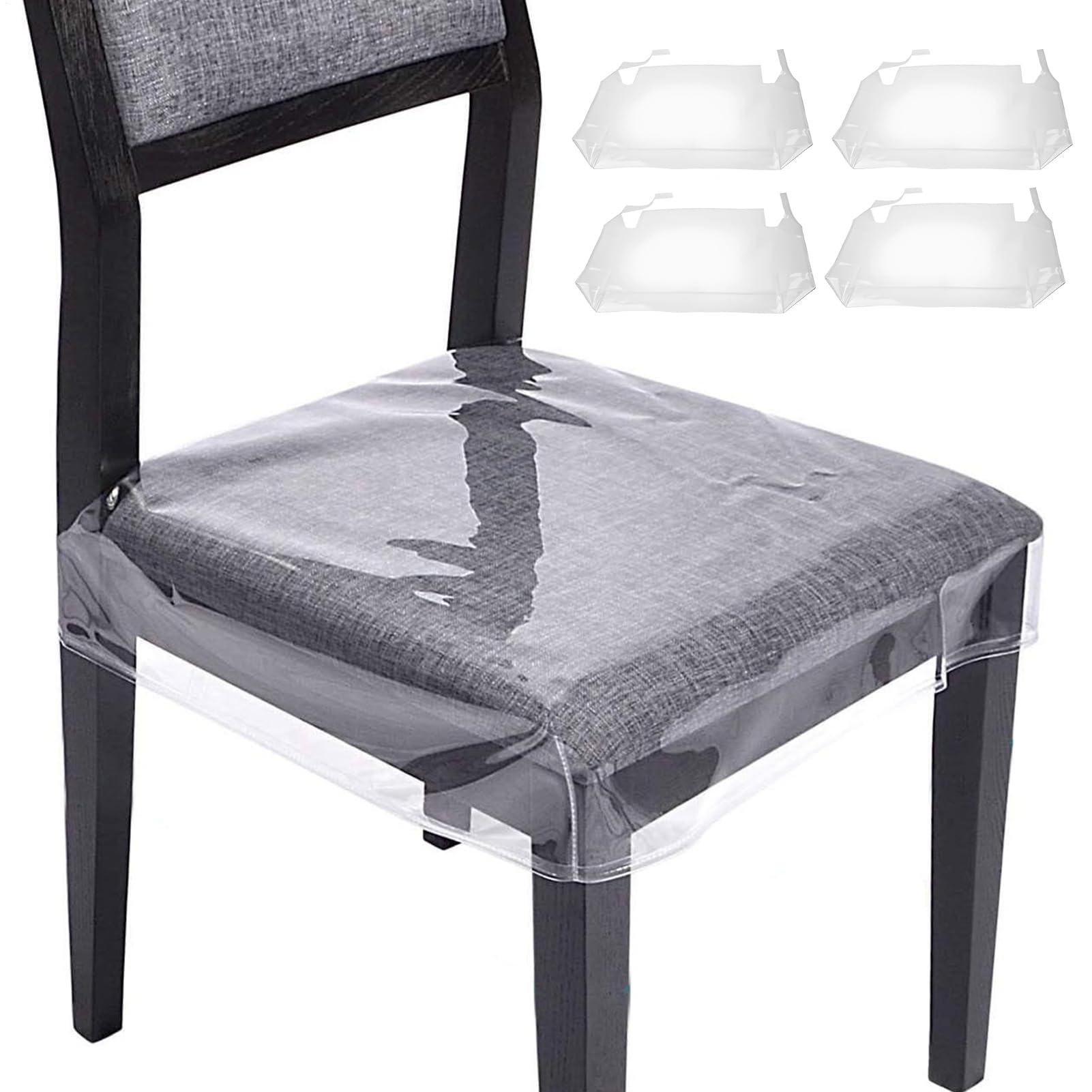Protection de chaise cristal en PVC haut de gamme pour préserver l'élégance de votre intérieur