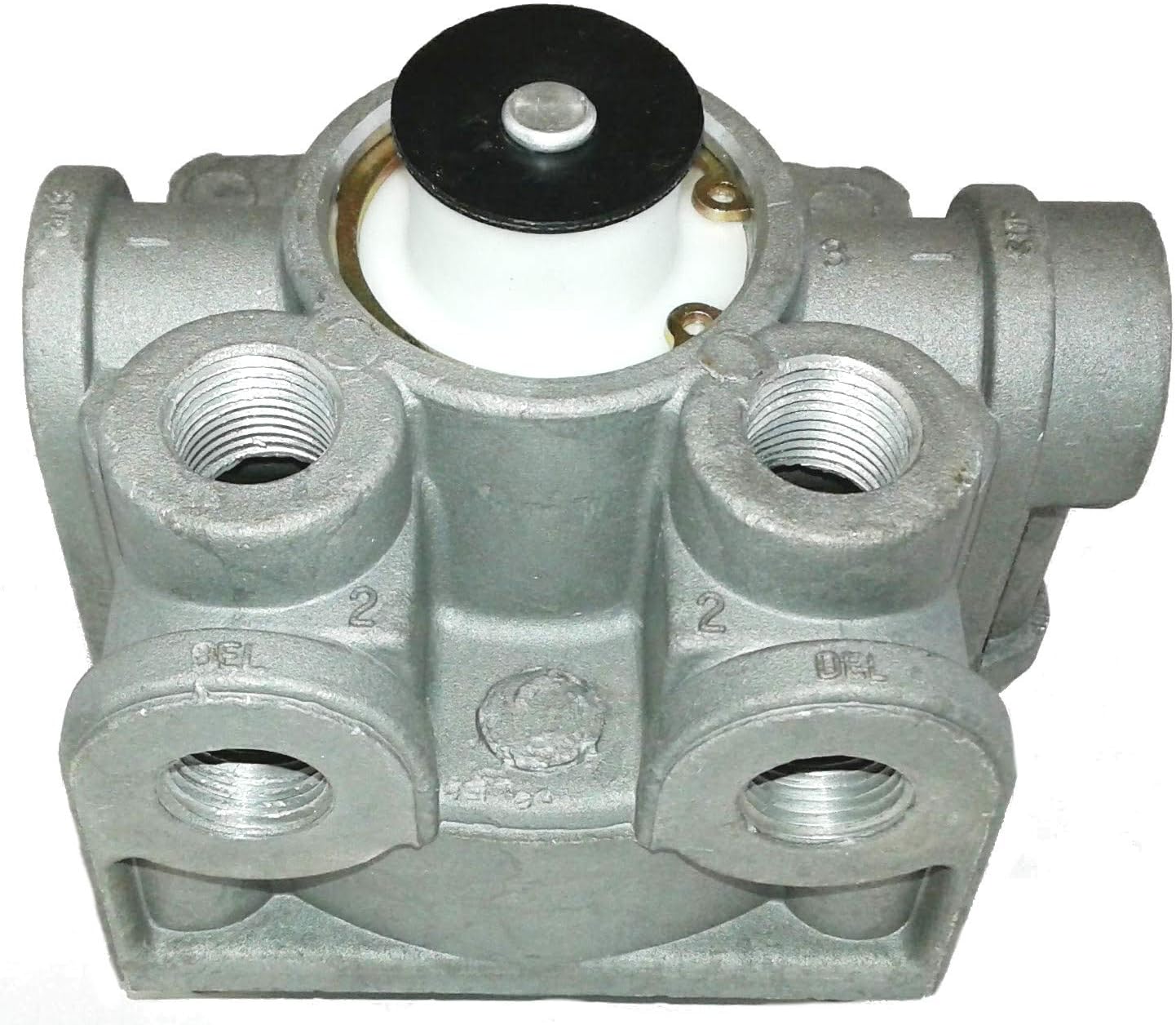 Brianna Auto Parts - 65476 - R-12P 4 Port Pilot Relay Brake Valve for Heavy Duty Big Rigs