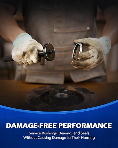 Miniatura 4 de Orion Motor Tech Juego de herramientas de controlador de bujes personalizados 52 en 1 y cojinete de eje de rueda de transmisión, removedor de