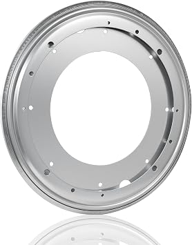 12-Inch Heavy Duty Lazy Susan Bearing, 1000LB Capacity Zinc Plated Turntable Hardware, for Smooth Rotation in Kitchen Cabinet, DIY Projects, Serving Tray Base 1-Pc