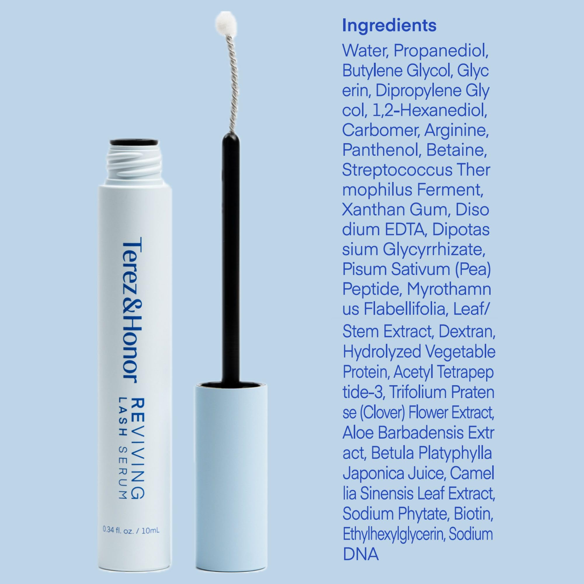 Terez & Honor Lash Serum: Fuller, Longer Lashes -9