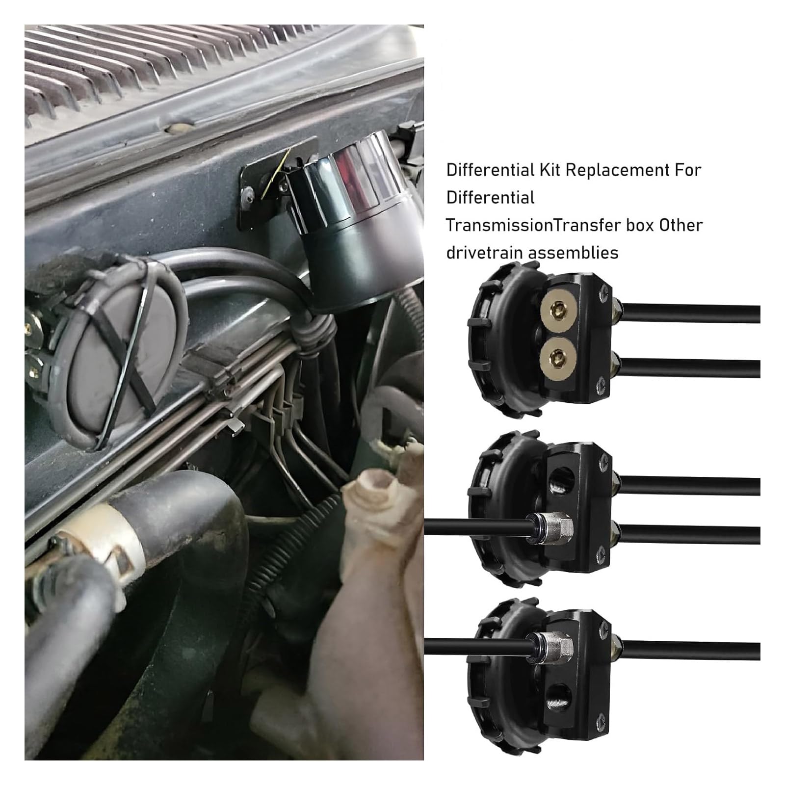 Système de reniflard de ventilation pour voiture - Égaliseurs de pression d'air de transmission pour 170112 - Améliore l'entretien du véhicule