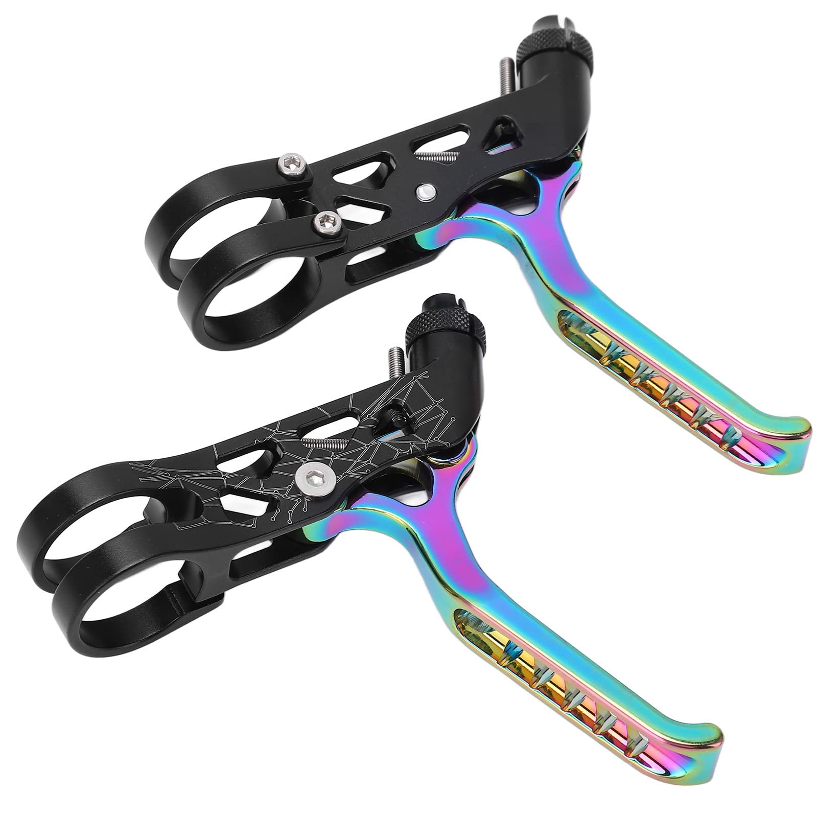 Maniglia del Freno per Bici in Lega di Alluminio con Design Cavo per Mountain Bike 3sixty, Leve Freno Regolabili per Accessori Bici, 22,2 Mm/0,87 Pollici, 2 Pezzi (#1)