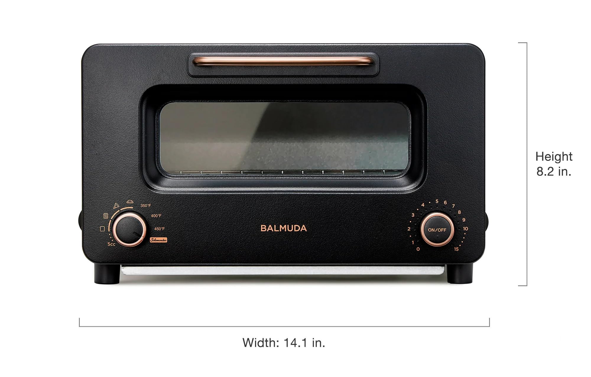 Amazon.com: BALMUDA The Toaster Pro | Steam Oven Toaster | Compact