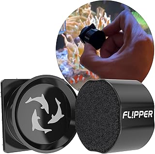 FL!PPER Pico Aquarium Glass Cleaner - Magnetic Fish Tank Cleaner, Scrubber & Scraper, Algae Remover, Aquarium Cleaning Tools