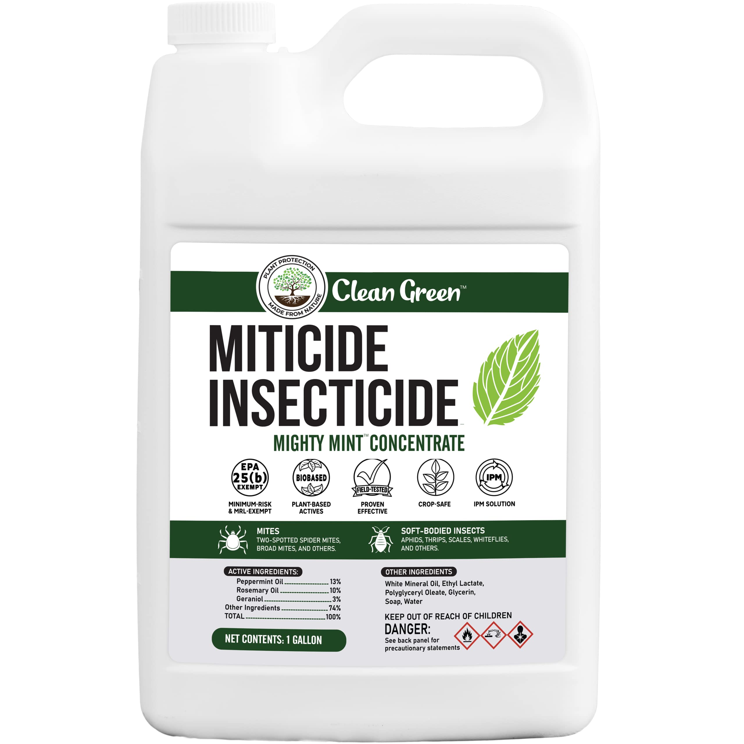 Buy Clean Green Miticide Insecticide 1 Gallon Botanical Concentrate