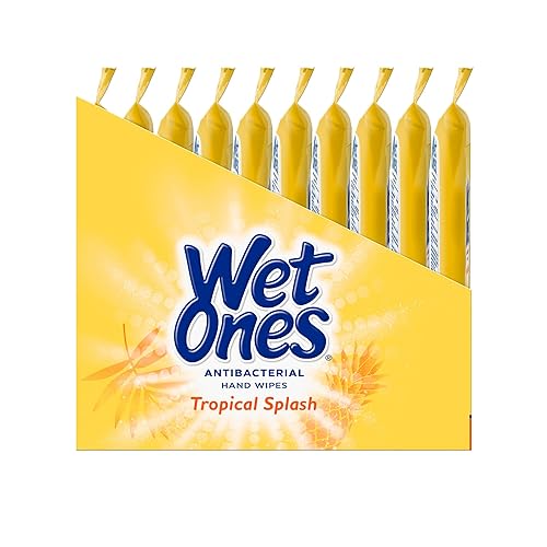 Miniatura 3 de Toallitas antibacterianas de mano de Wet Ones, 20 unidades (paquete de 10), 0, 1, 30