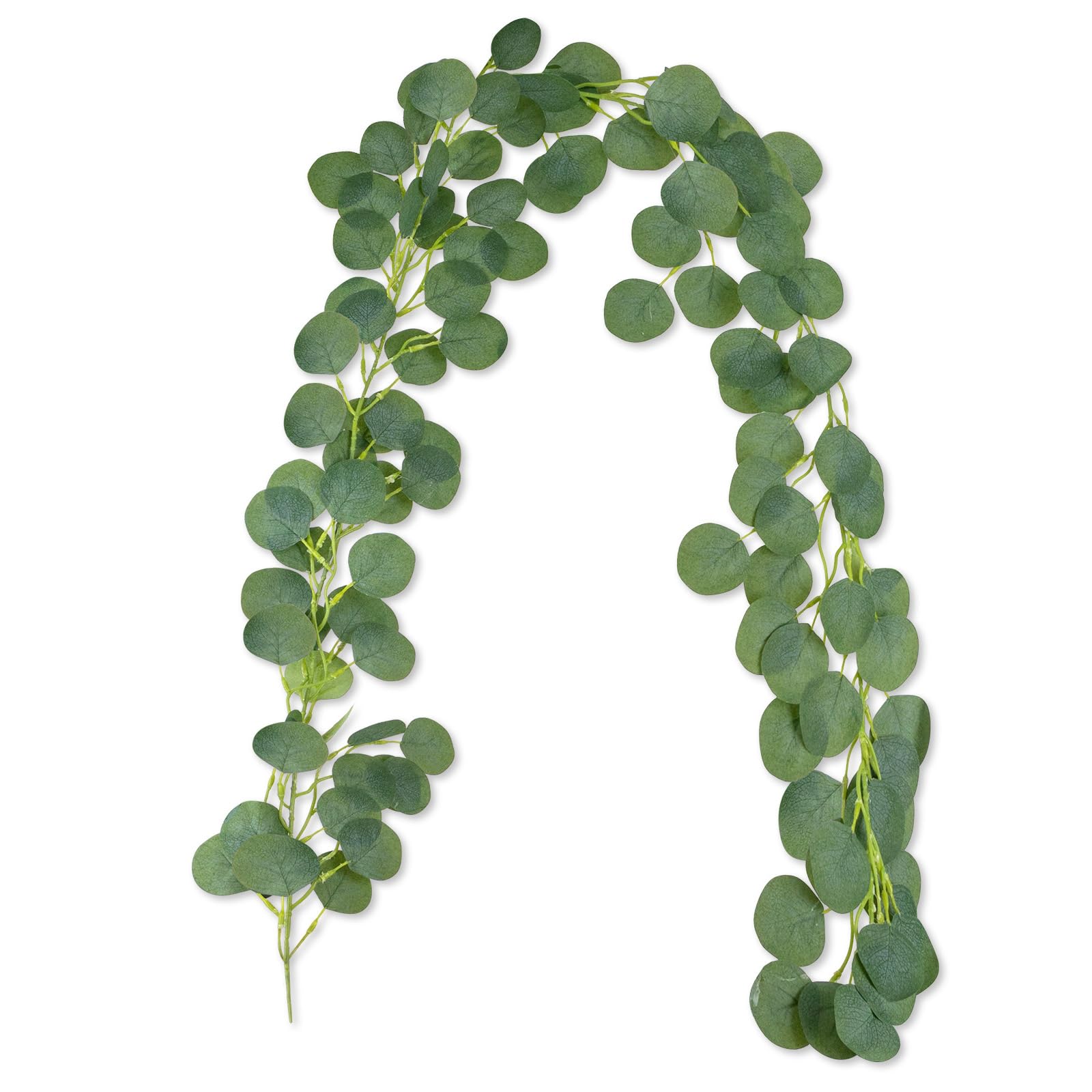 AIOR Efeu Künstlich Girlande Künstliche Pflanzen, Hängend Fake Efeugirlande für Garten Hochzeit Balkonp Party Wanddekoration Aesthetic Room Decor