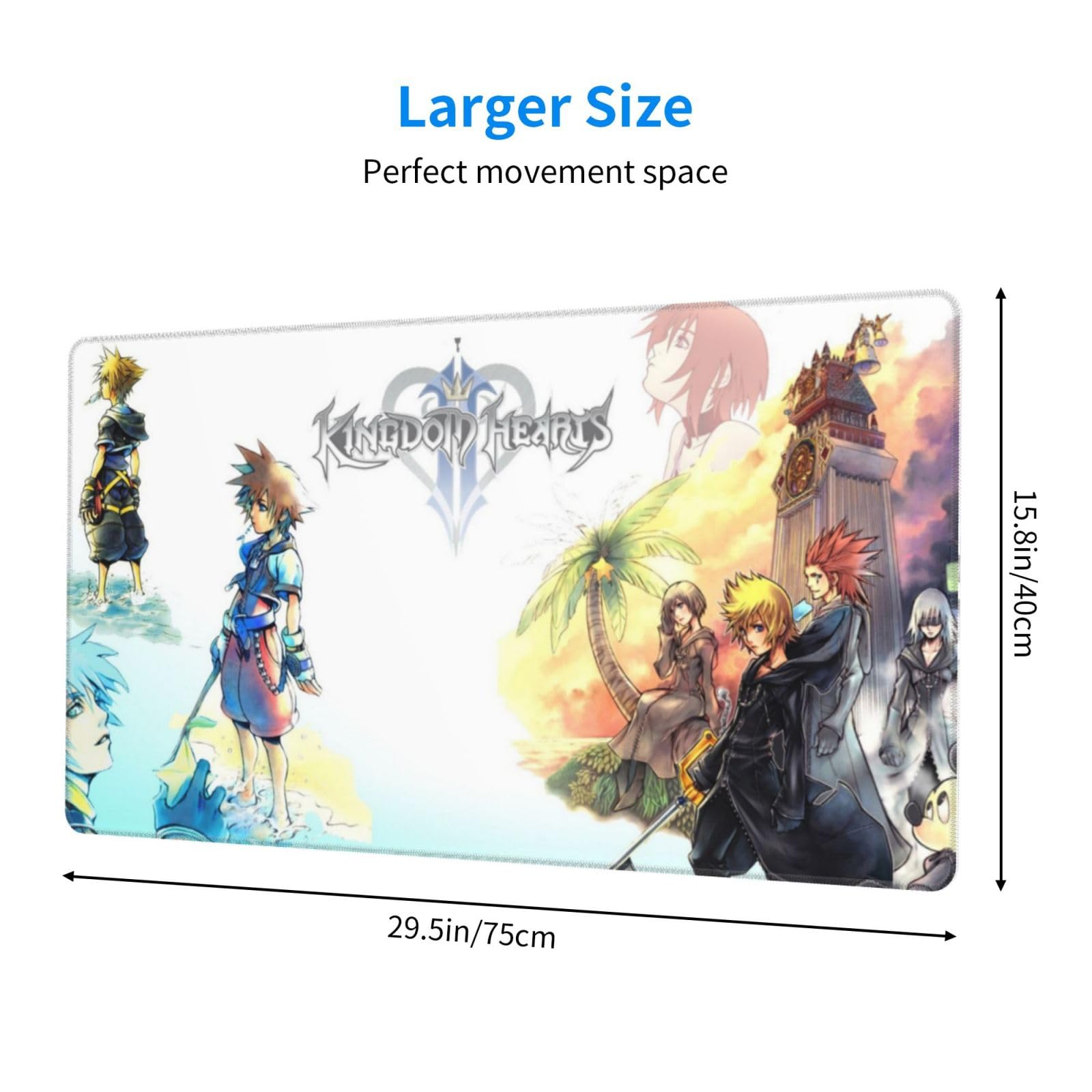 Amazon.co.jp: マウスパッド キングダムハーツ デスクカバー