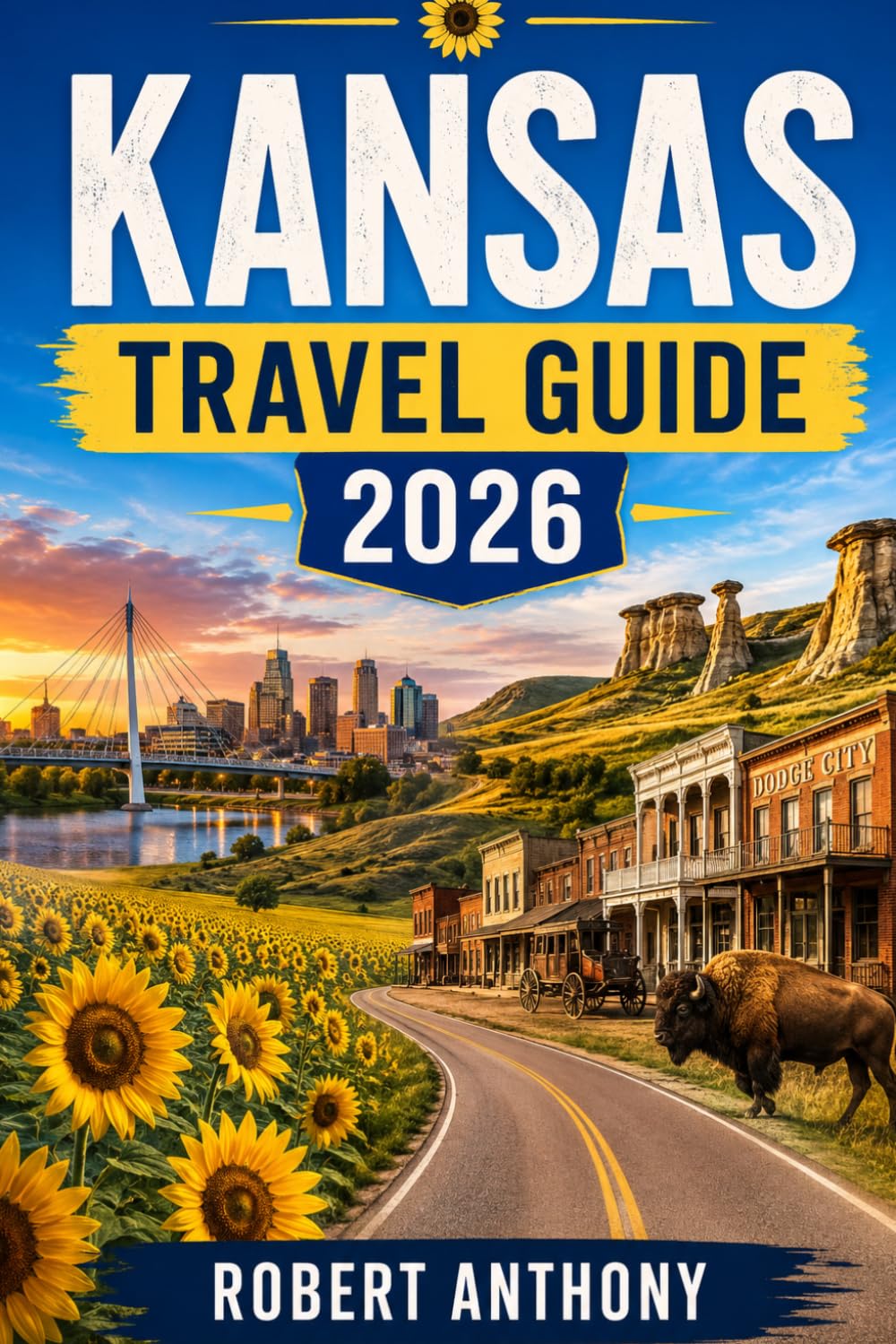 KANSAS TRAVEL GUIDE 2026: Discover the Heart of America Through Historic Towns, Prairie Adventures, Family Attractions, Food Experiences, and Scenic Drives
